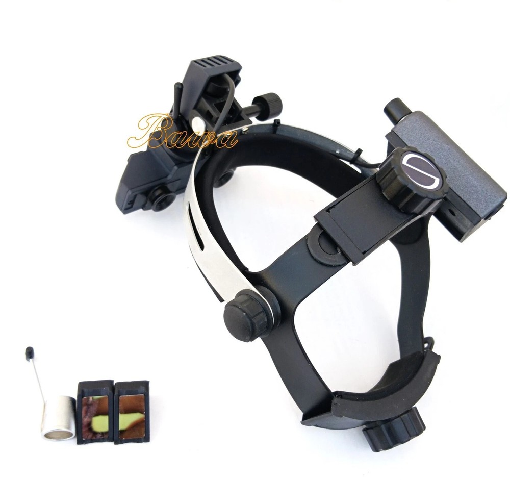 Multi Filter Indirect Ophthalmoscope Binocular Ophthalmology Tool With Case
