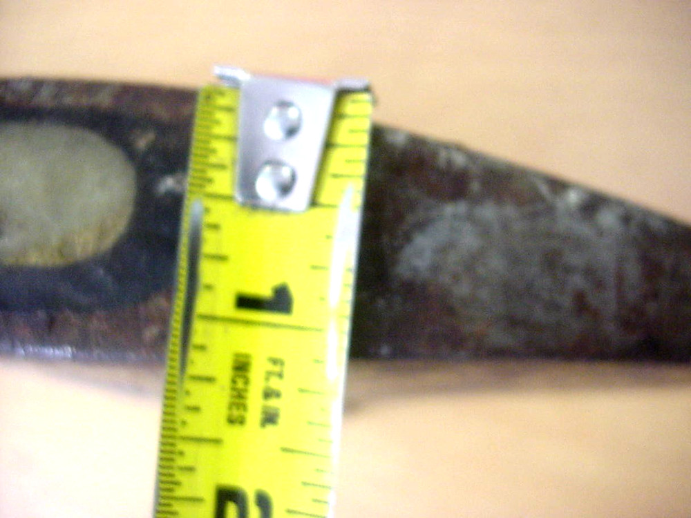Engine #2 Large Fireman's Firefighters Axe Head With Spike Wt = 7 Plus Pounds