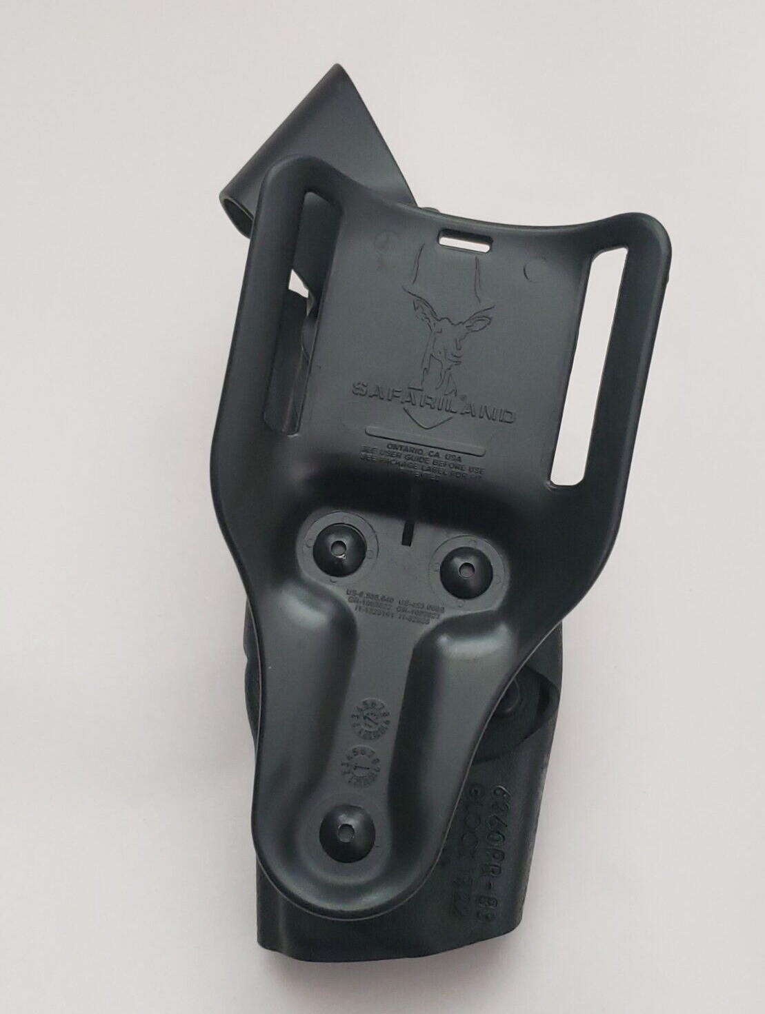 Safariland ALS®/SLS 6360-PR-83 Glock 17/22 Level 3 Retention Duty Holster RH