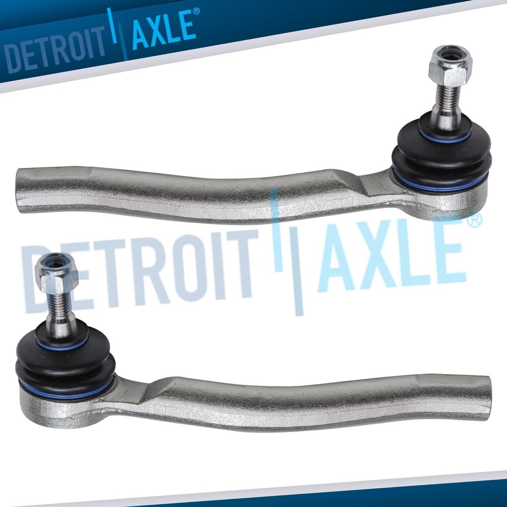 Front Outer Tie Rods for 2012 2013 2014 2015 2016 - 2022 Nissan Versa Note Micra