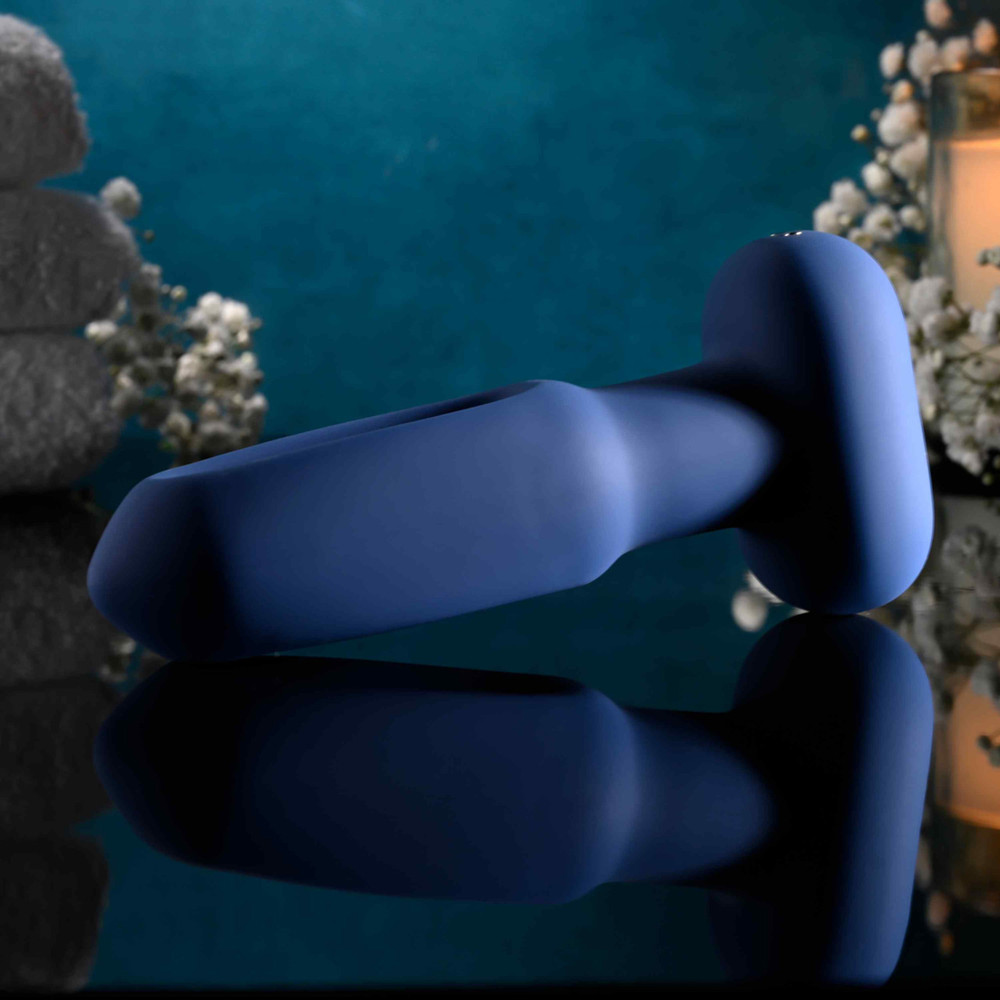 Remote Control Waterproof Vibrating Flapping Butt Plug Multi-speed Anal Vibrator