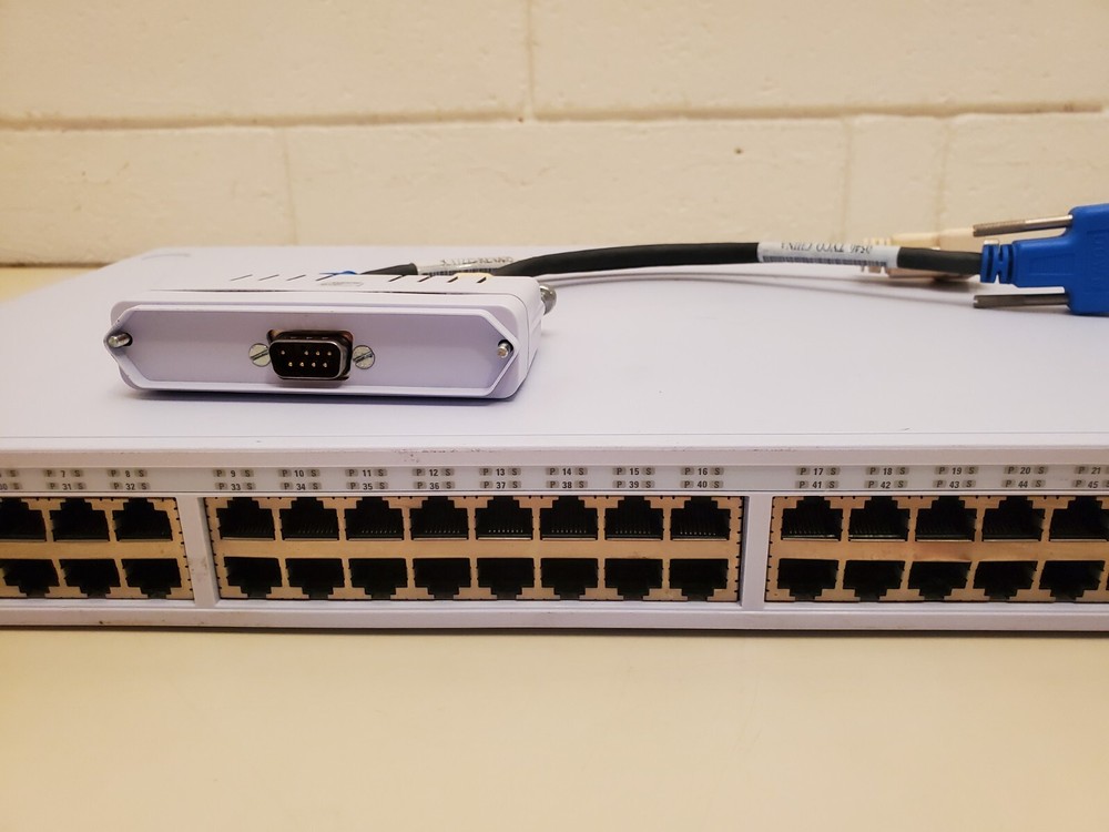 3COM SWITCH 4400 SUPERSTACK 3 3C17204 RACK 48-PORT with CASCADE EXTENDER 3C17226