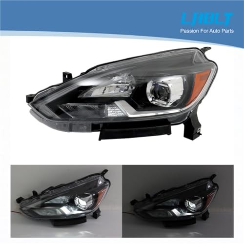 1Pc Headlights Assembly Kit Replacement for Sentra SL SR 2016 2017 2018 2019