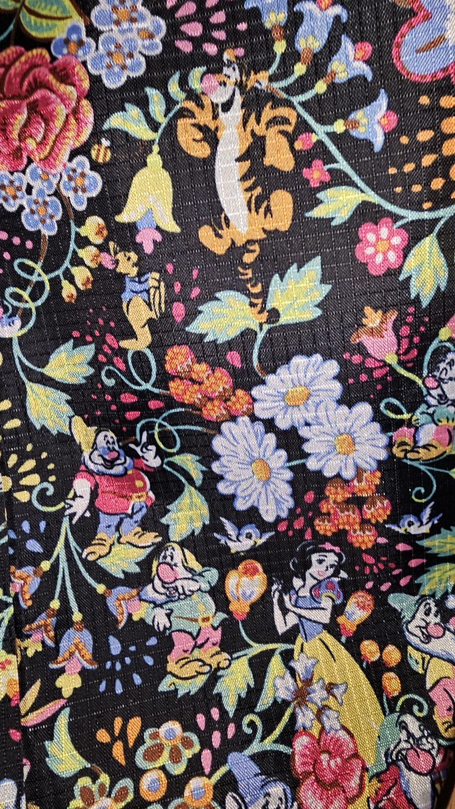 Vera Bradley Disney Classics On The Green Drawstring Family Tote NWT