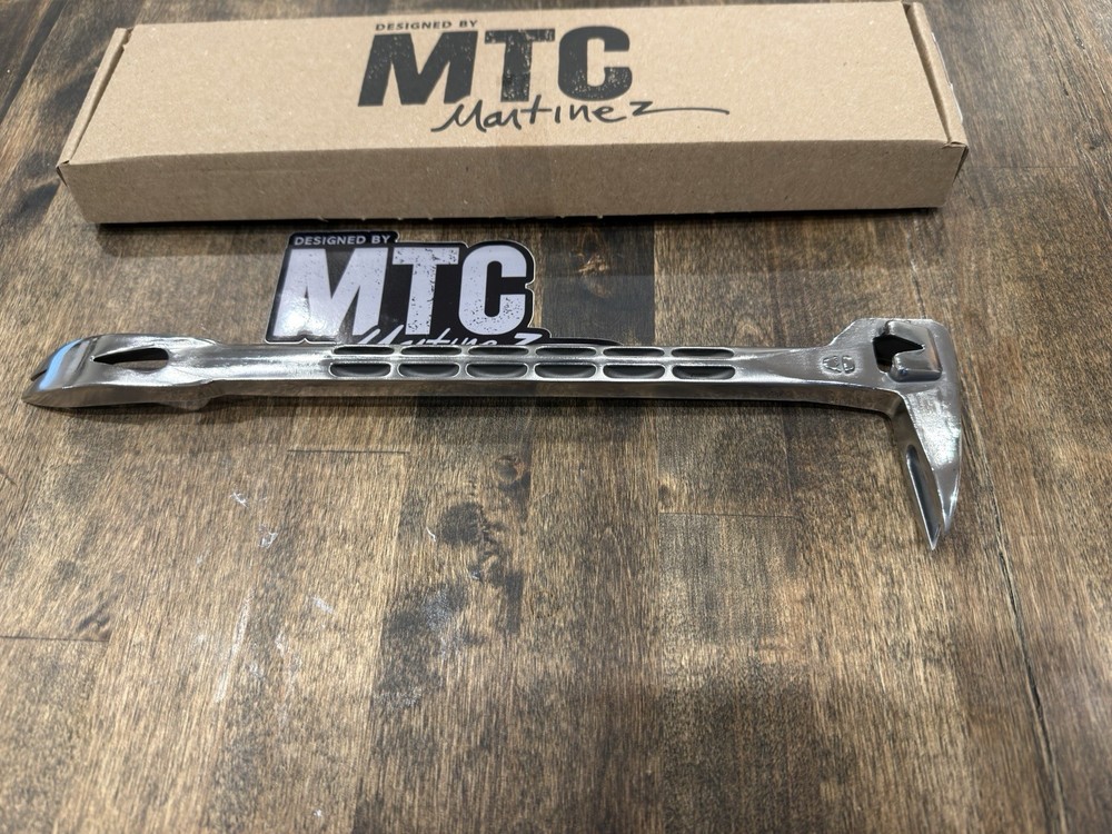 POLISHED MARTINEZ Tool 12” Titanium Framing Nail Puller