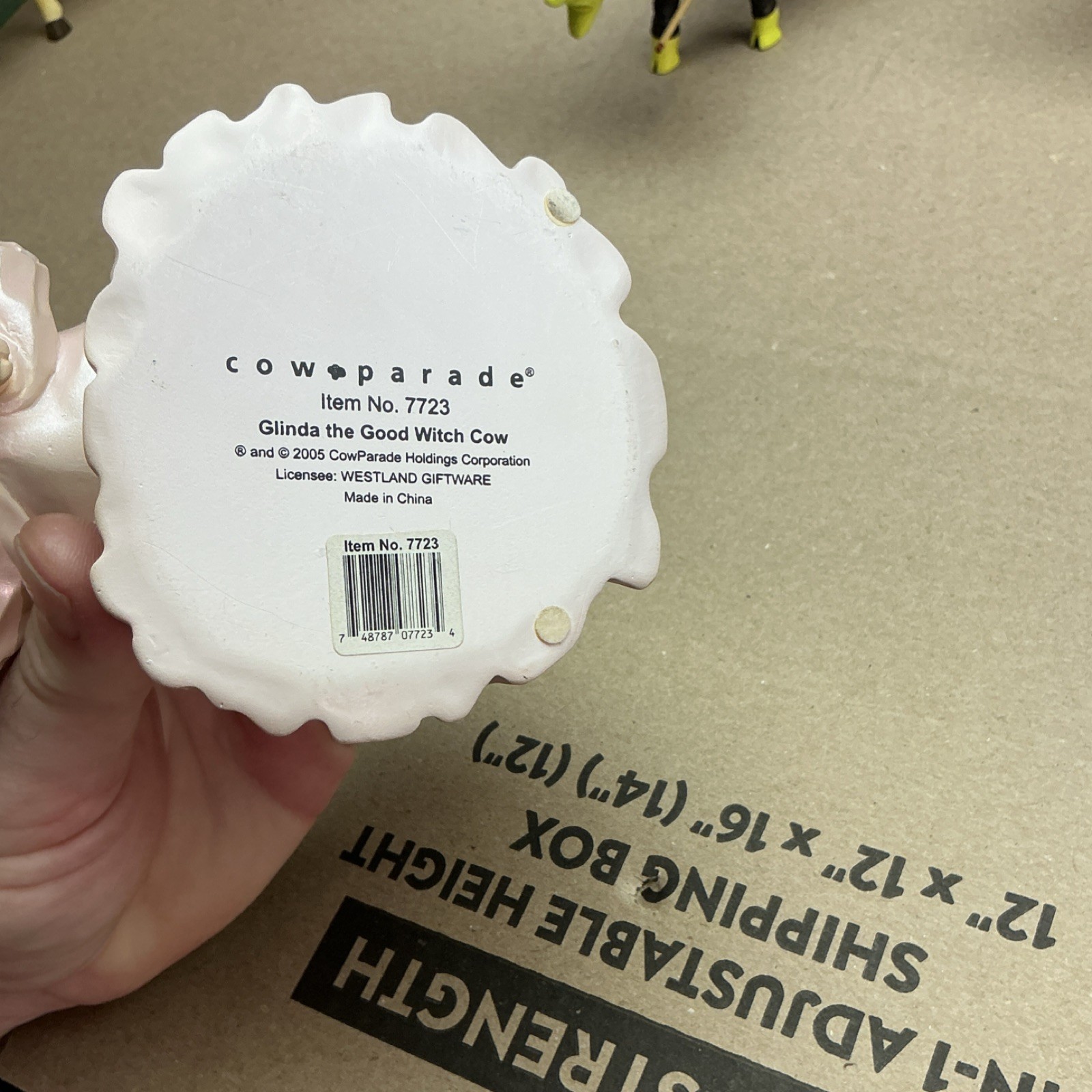 CowParade Wizard of Oz Cow Figurine Set Resin COMPLETE SET 6 1/2 long by 5 tall