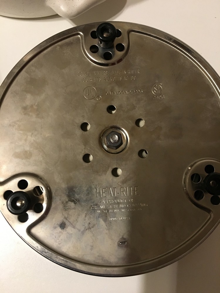 West Bend Buffet Patio Server Model 3295