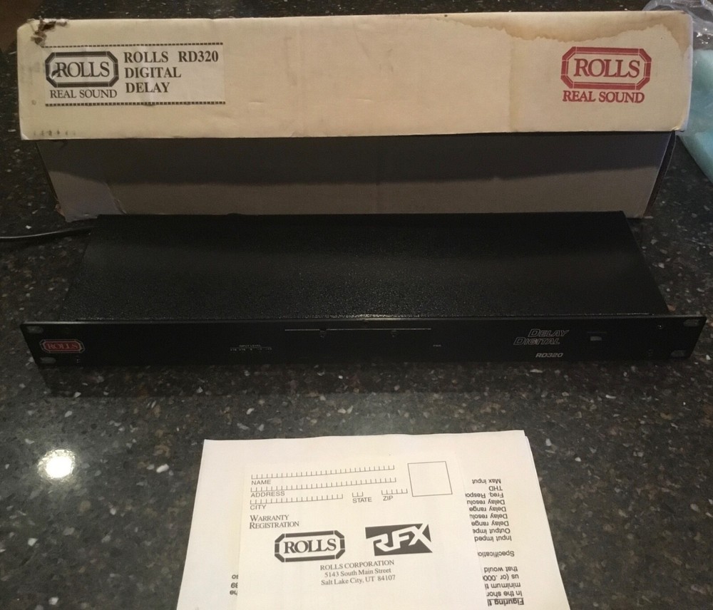 Rolls RD320 Digital Audio Room Delay
