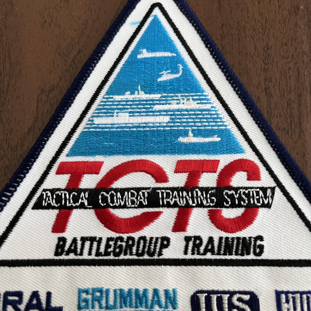 Grumman,Loral ,Uis, Hughs Battlegroup Tactical Combat Training System Patch