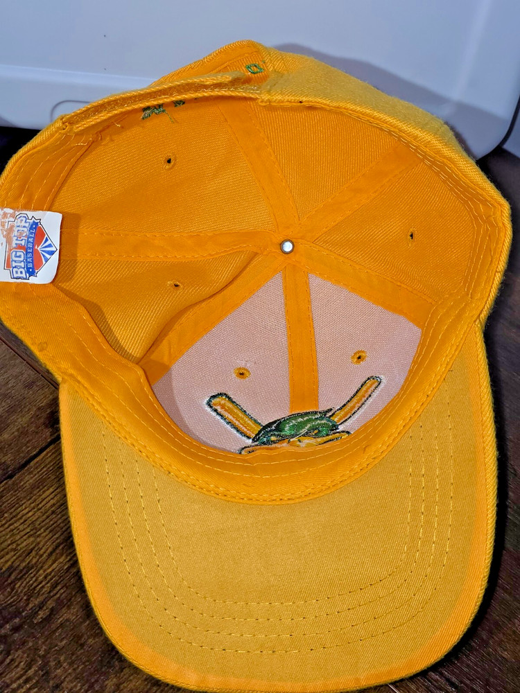 Madison Mallards Baseball Hat Cap Big Top Yellow Adjustable
