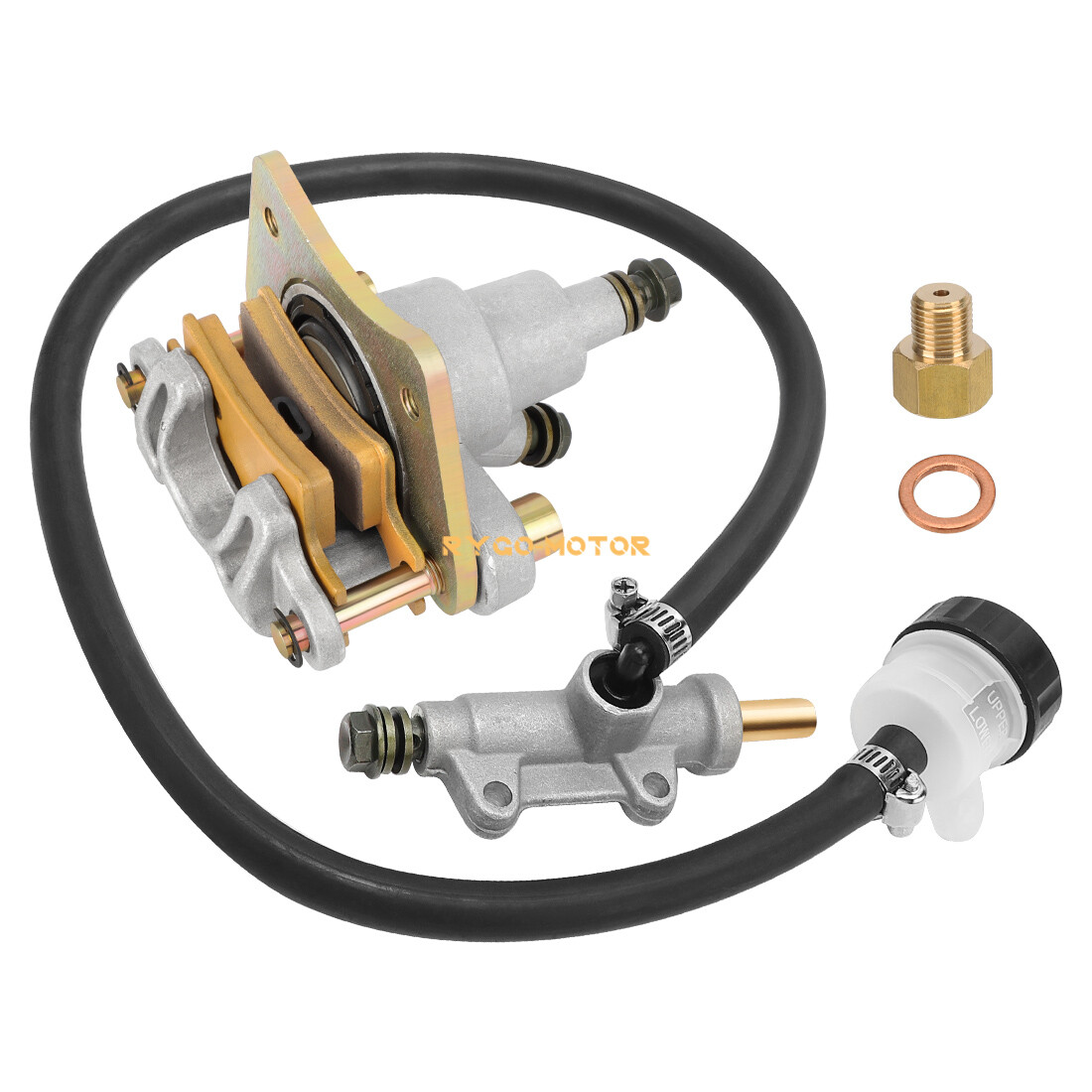 Rear Brake Caliper&Master Cylinder for Polaris Sportsman 400 450 500 600 700 800