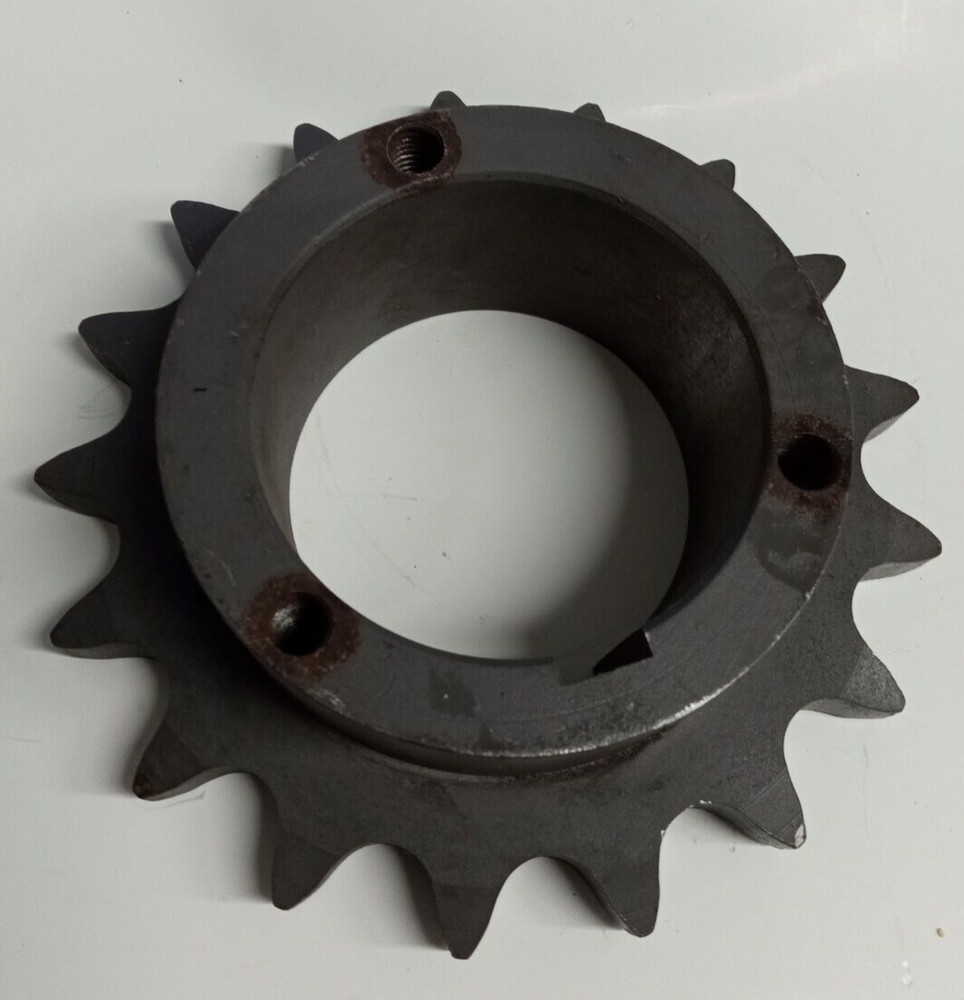 80Q17 #80 Bushing Bore Roller Chain Split Taper Sprocket 17T