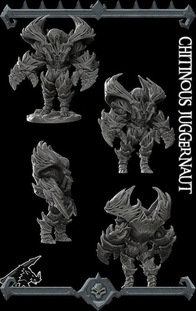 Chitinous Juggernaut - Rocket Pig Games Wargaming DnD D&D