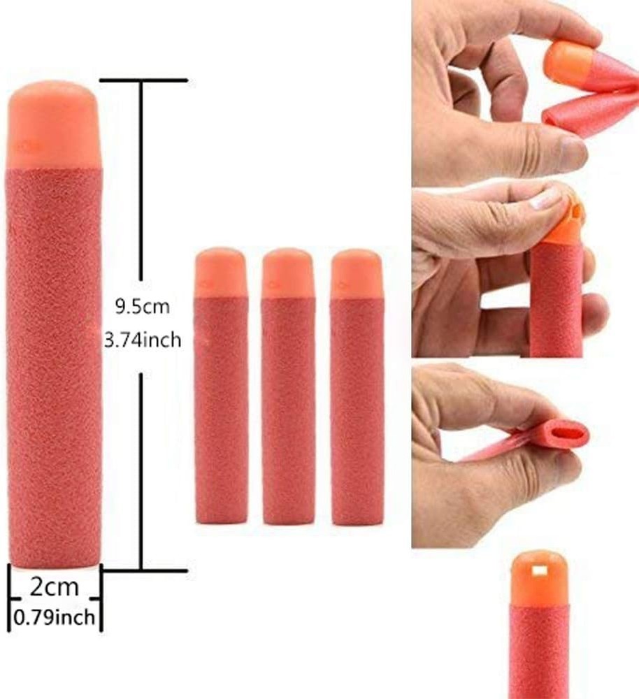 60PCS Mega Dart Refill Pack for N-Strike Mega Series
