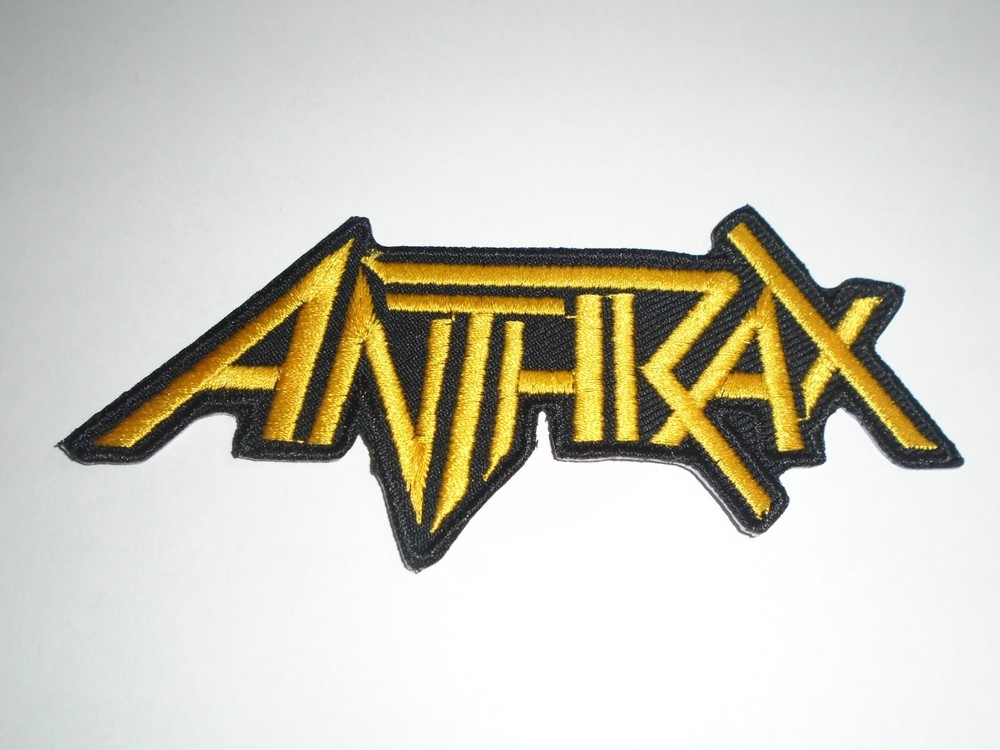 ANTHRAX IRON ON EMBROIDERED PATCH