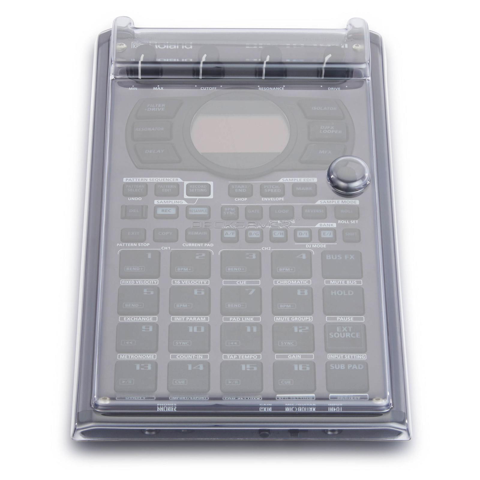 Decksaver Cover Compatible with Roland SP-404MK2 (DS-PC-SP404MK2)