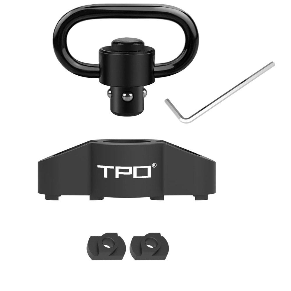 M-LOK QD Sling Mount Sturdy Quick Detach& Rotatable Locking Design