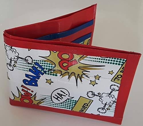 Comic Book Bi-Fold Duct Tape Wallet Scotch Duck
