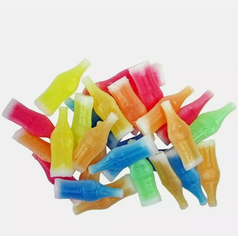 NIK-L-NIP WAX BOTTLES CANDY DRINKS, 4 LB BULK CANDY