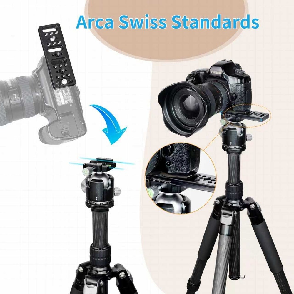 Multi Function Camera Mount Cheese Plate 1/4-20 3/8-16 Rig Adapter