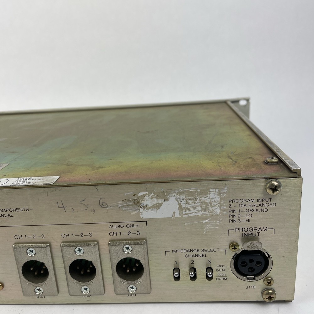 PS 31 TELEX RTS SYSTEMS TW INTERCOM SYSTEM Rackmount POWER SUPPLY MODEL : PS31