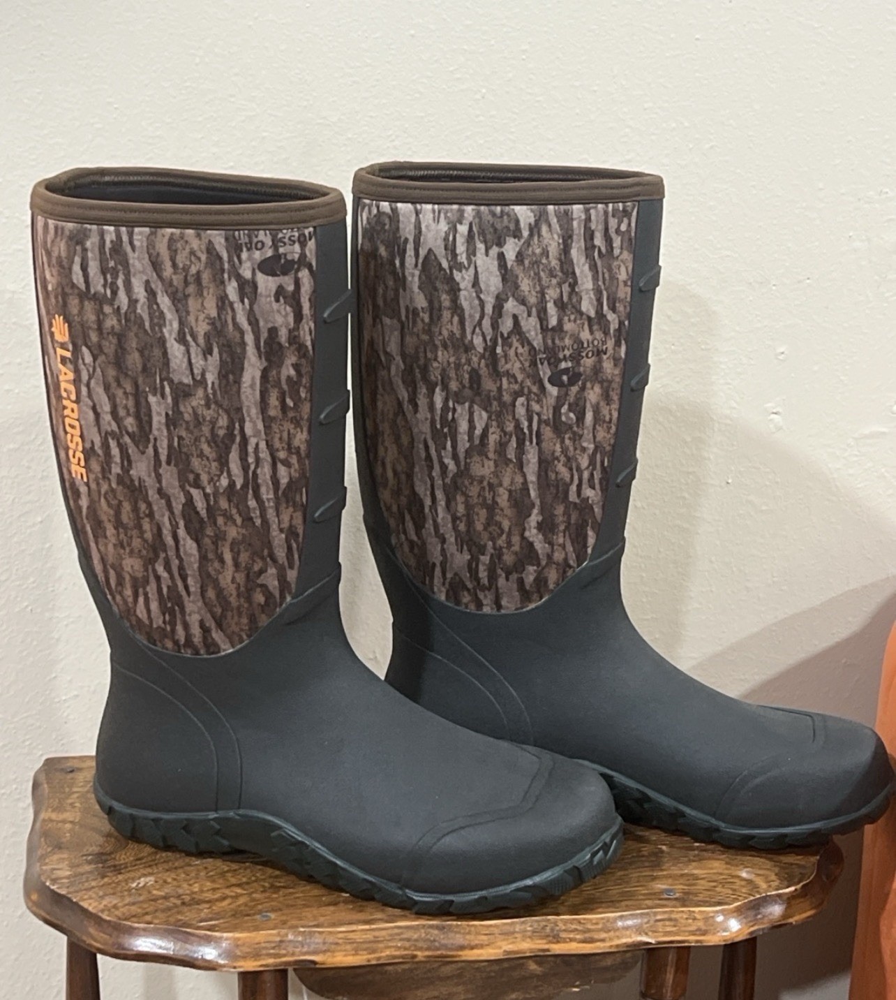 Men’s LaCrosse AlphaLite 16” MossyOak Bottomland 5mm Hunting Boots 14 Waterproof