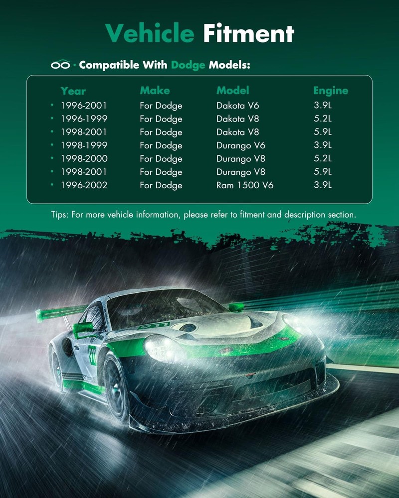 AC Compressor for Dakota Durango 3.9L 1996-2001