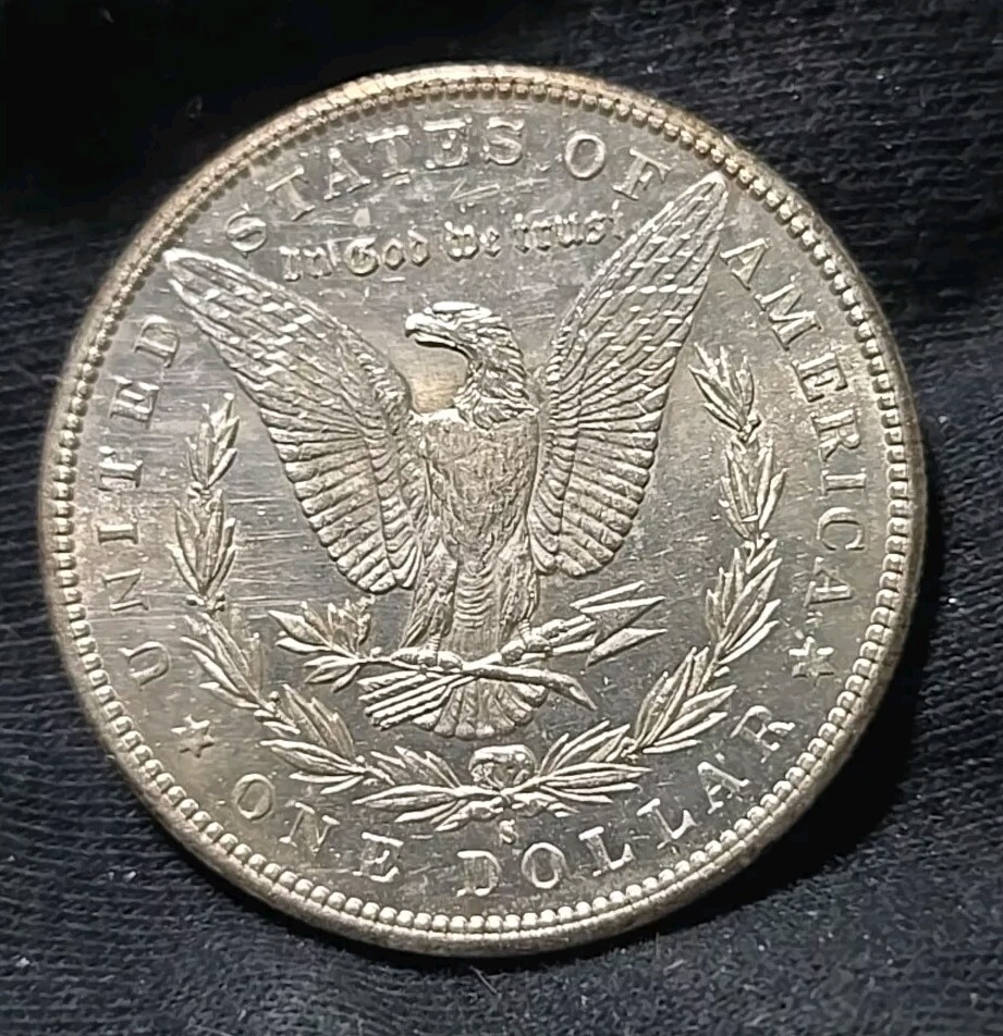 1897 S MORGAN SILVER DOLLAR - BU/UNC+++