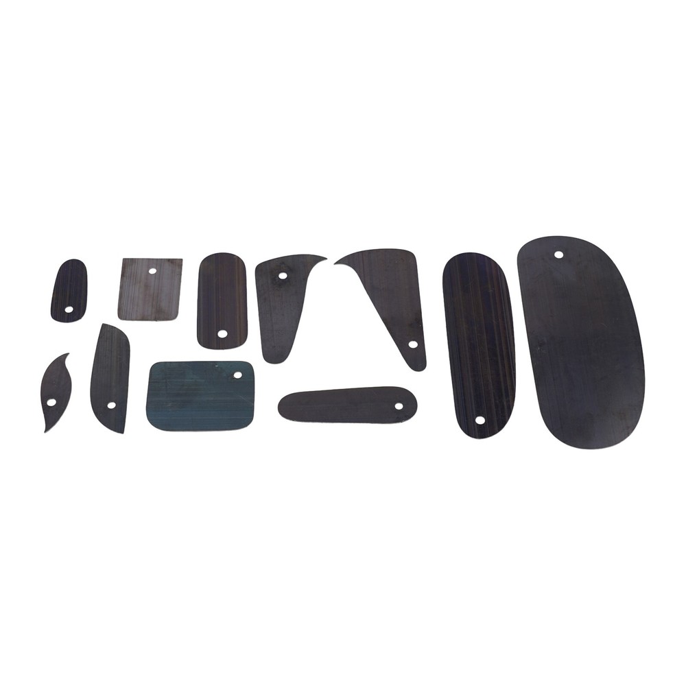 Violin Cello Making Luthier Tools 11PCS Function Scrapering Board-Cutter