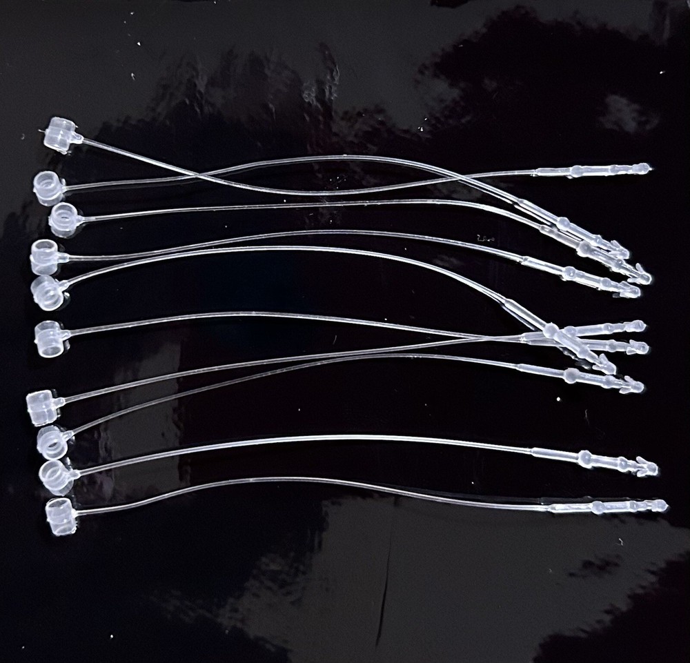 10 Replacement String Ties for Bar Wind Chimes Drum Set Percussion 3-1/4” short