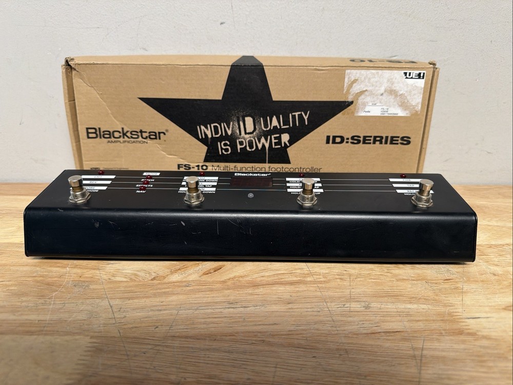 BLACKSTAR FS-10 FOOTSWITCH Mutli-function Foot controller
