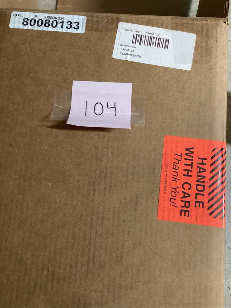 Friedrich Compressor Model# DA98M1C-30EZ- Item # 80080133
