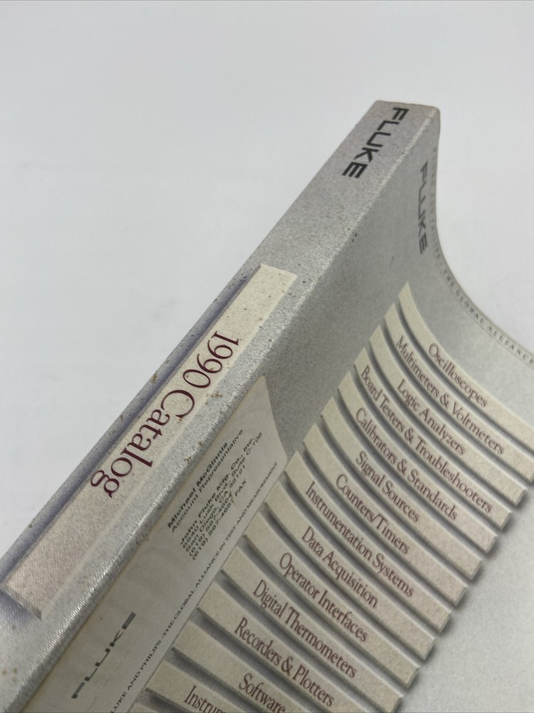 Fluke 1990 Test + Measurement Product Catalog