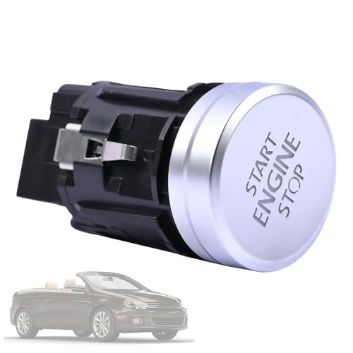 5K0959839 Engine Ignition Start Stop Switch Button Compatible with VW Eos Golf