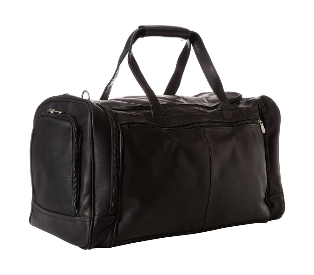 Multi-Compartment Duffel Bag, Black, One Size