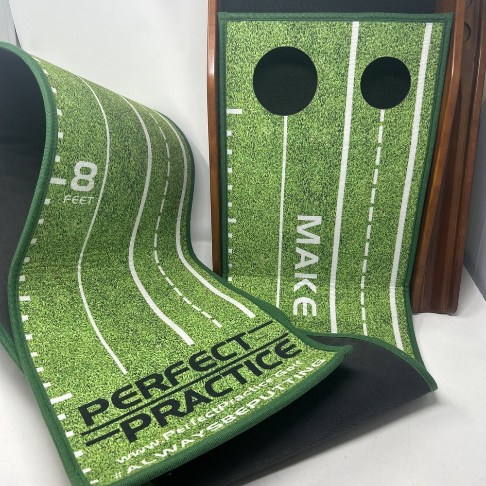 Perfect Practice Golf Putting Green Mat 9’ Read
