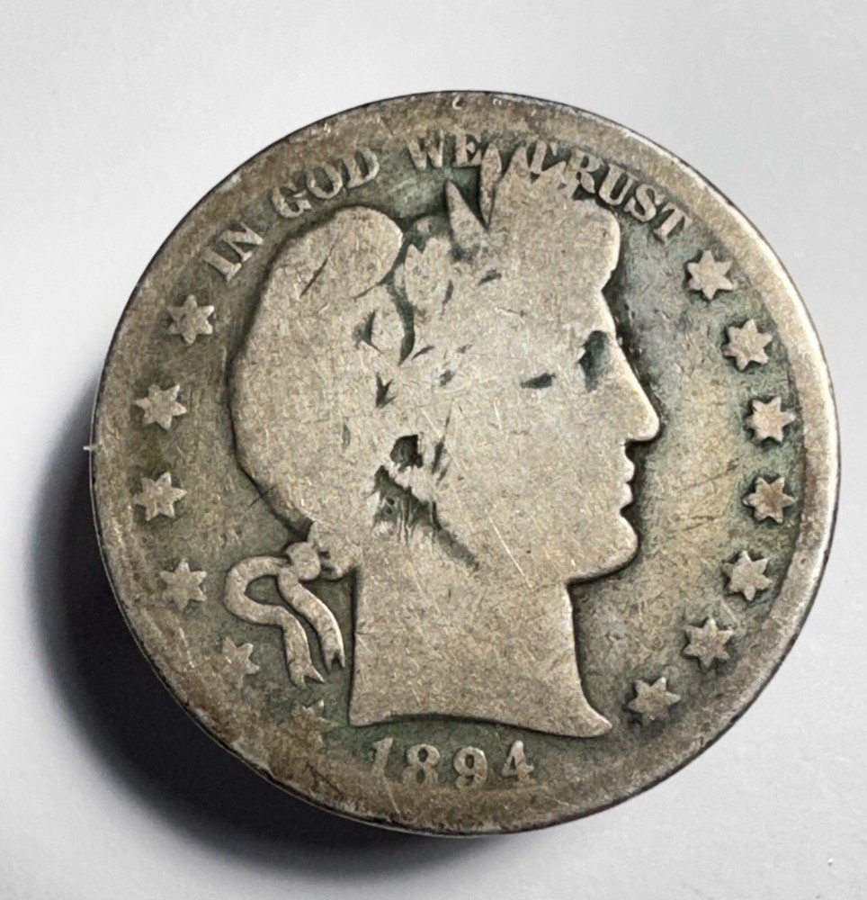 1894 O Barber Half Dollar 90% Silver  -0331