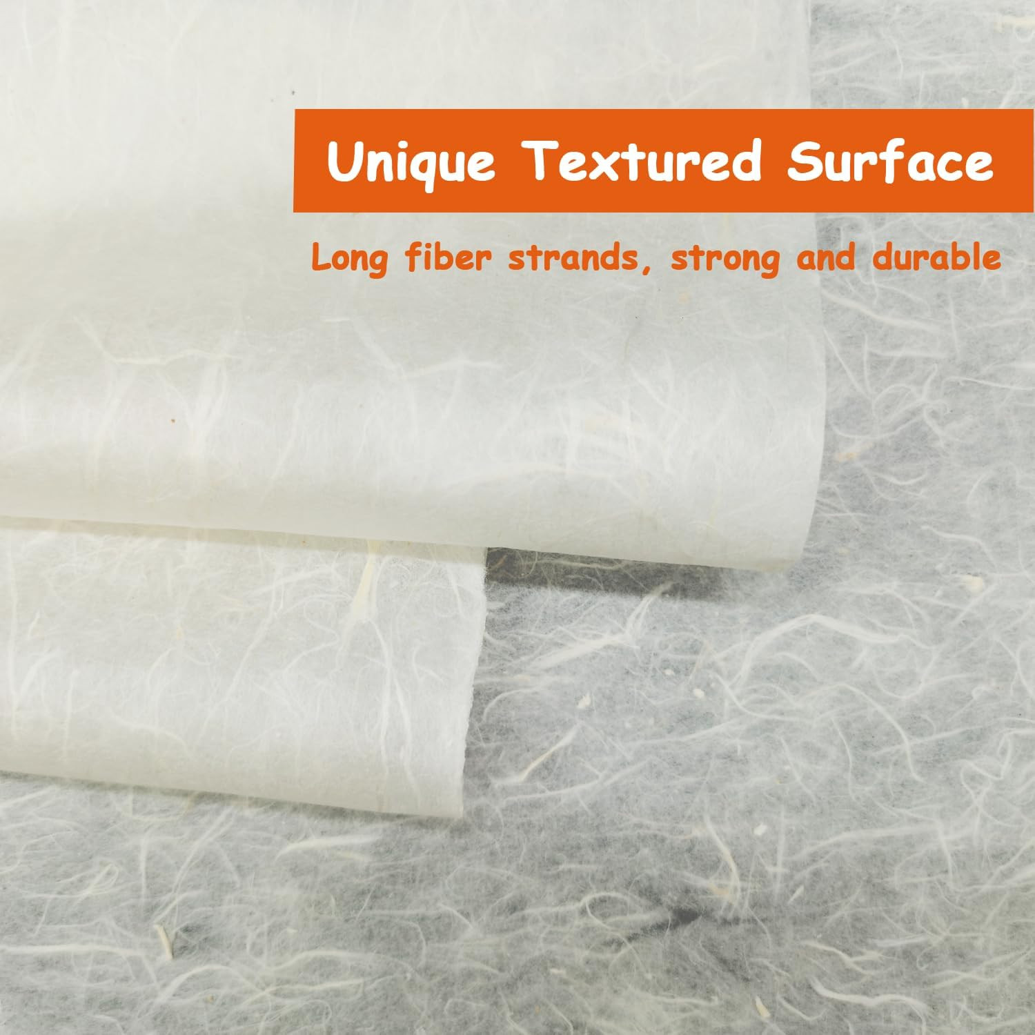 Mulberry Paper Sheets: 50 A4 Washi Rice Paper for Decoupage, Printing, Art Craft