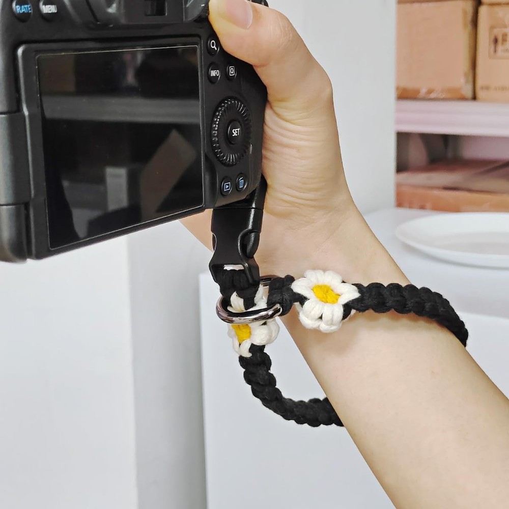 Camera Wrist Strap, Secure & Adjustable DSLR Camera Hand Strap, Sling, Lanyar...
