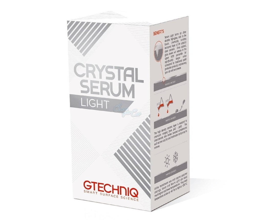 Gtechniq Crystal Serum Light High Quality Deep Gloss Ceramic Coating - (50ml)