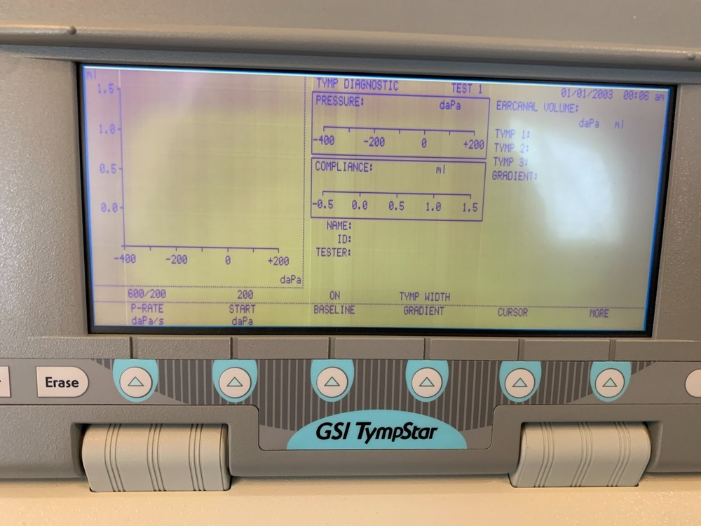 GSI TympStar Version 2 Middle Ear Analyzer – Pneumatic Leak – For Repair