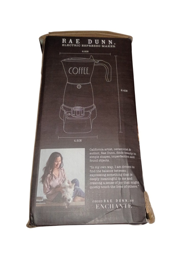 Rae Dunn Electric Espresso Coffee Maker