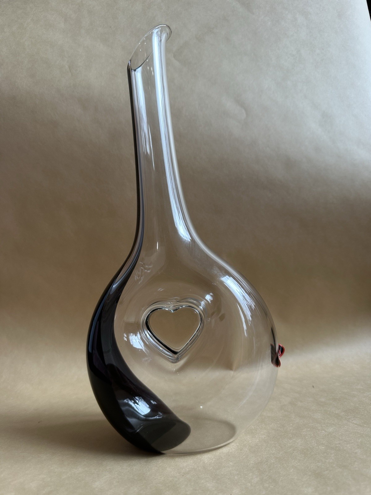Riedel Wine Decanter, One Size, Clear Black Tie Bliss