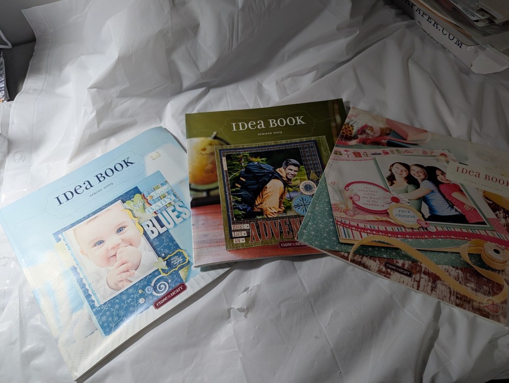 CTMH 3 idea books/catalogs SPRING, SUMMER & FALL/WINTER 2009