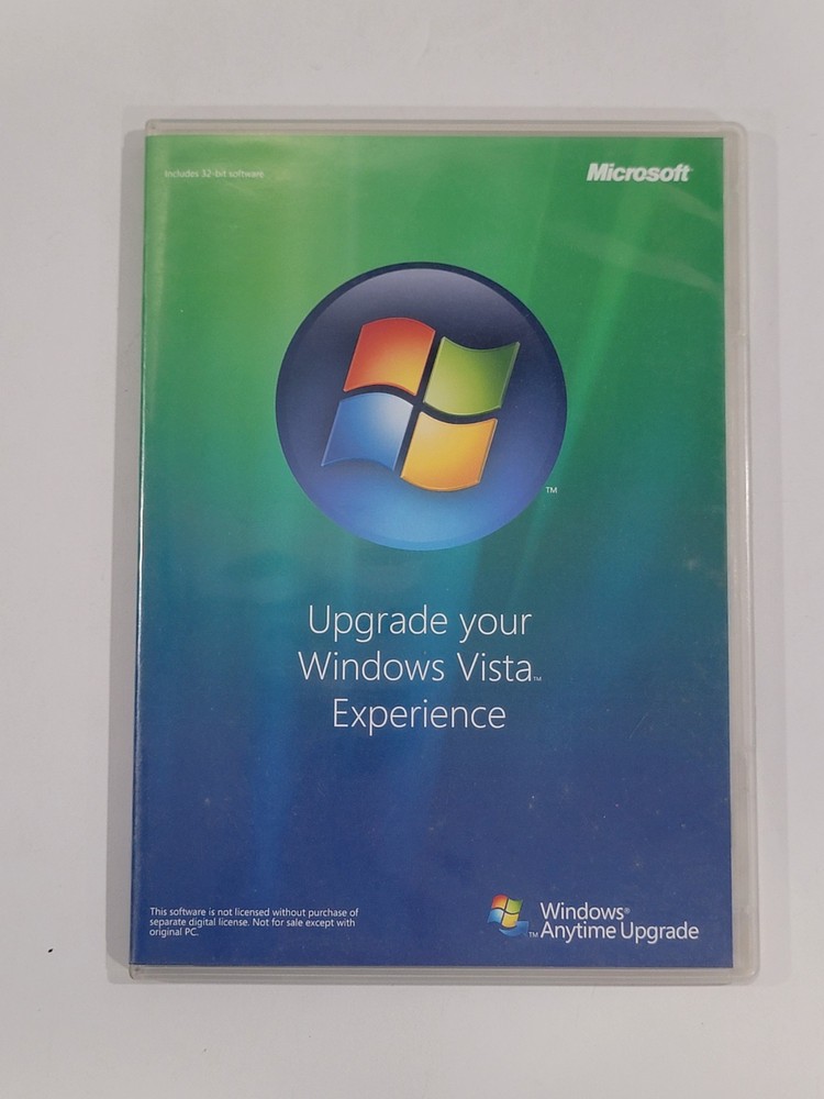 Microsoft Windows Vista Anytime Upgrade Disc 32-Bit