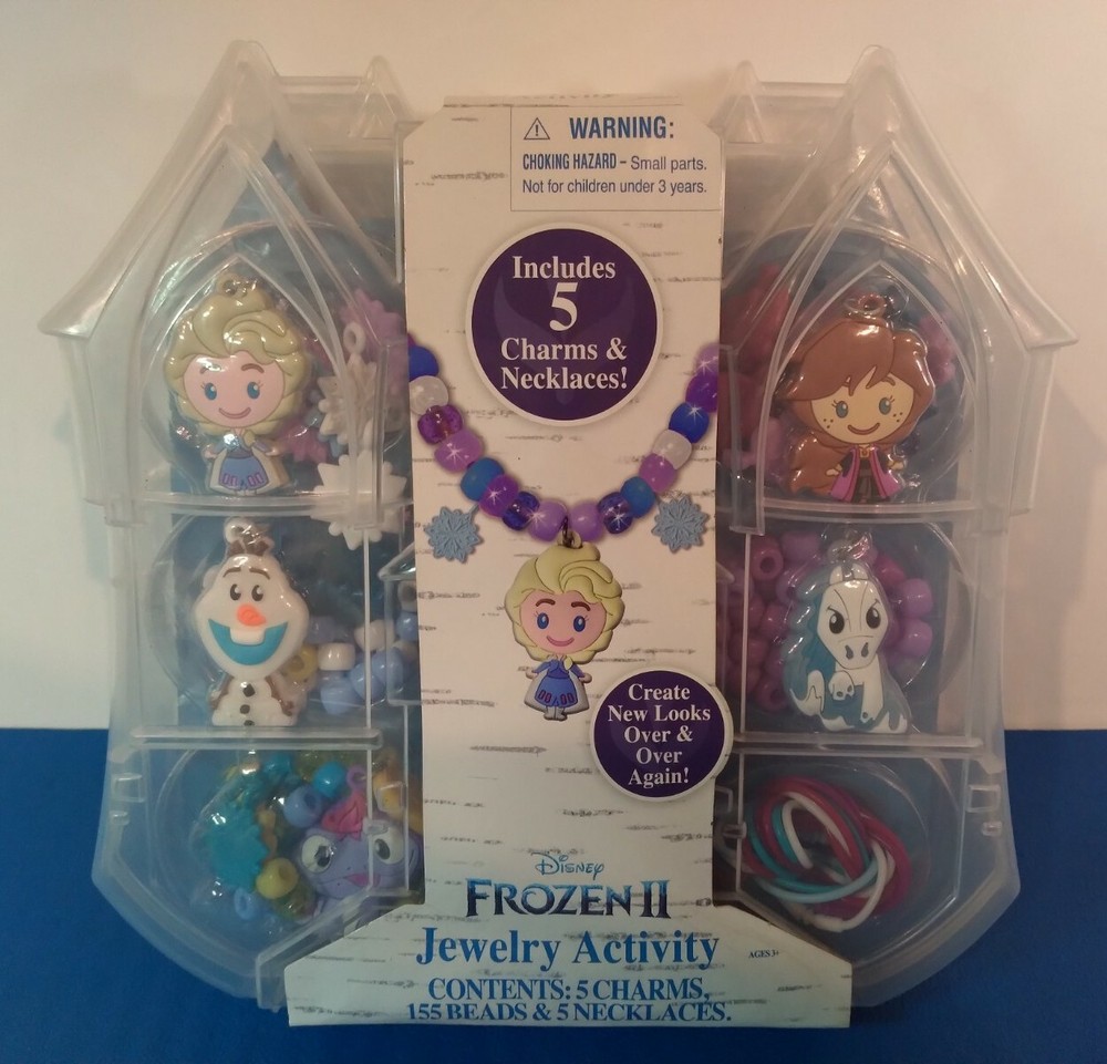 Frozen 2 Castle Shape Jewelry Activity Set * Missing Handle *