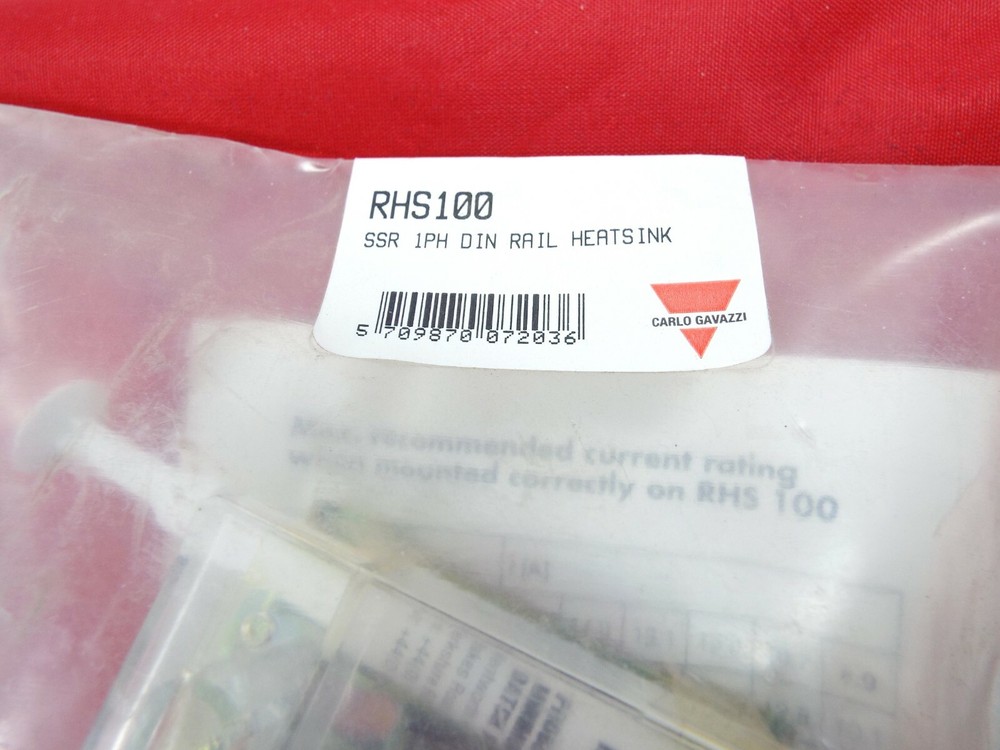 CARLO GAVAZZI RHS100 HEATSINK ASSEMBLY FOR SOLID STATE RELAY