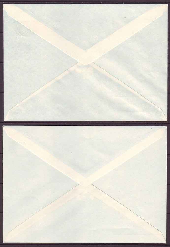 q7858/ Denmark (2 diff) Mint Envelope Stationery Cover 1965-1966