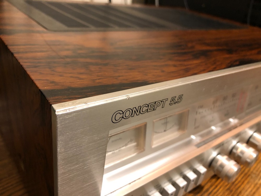 Working Concept 5.5 Receiver / Pacific Stereo w/ Phono Input