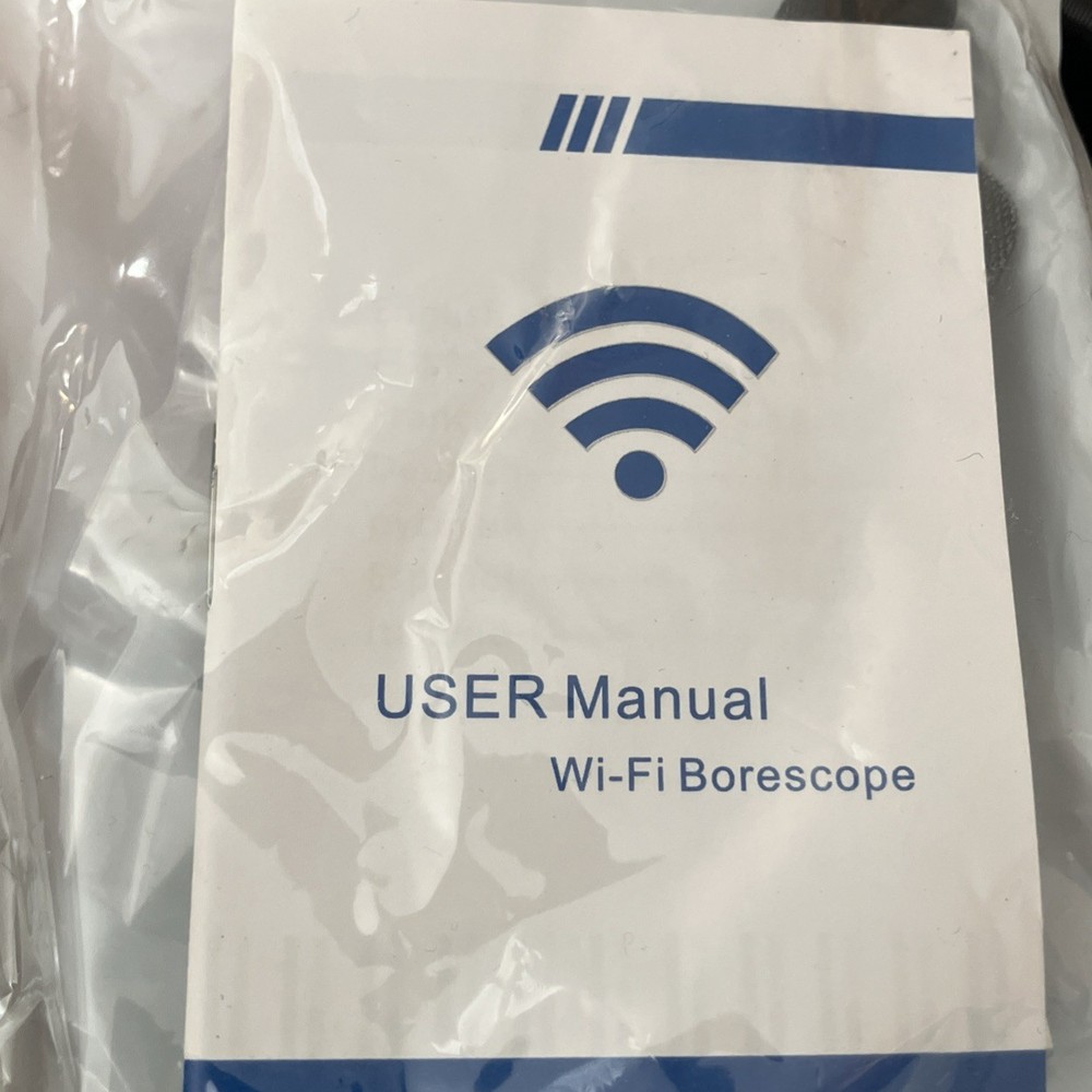 Rotek Wireless Wi-Fi Borescope with Manual and Case Tested Working